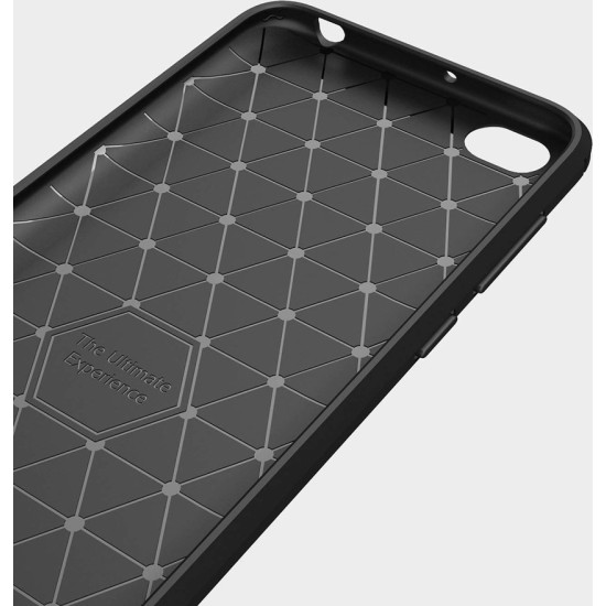 Carbon Brushed Back Cover Σιλικόνης Μαύρο (Xiaomi Redmi GO) Carbon Brushed Back Cover Σιλικόνης Μαύρο (Xiaomi Redmi GO)