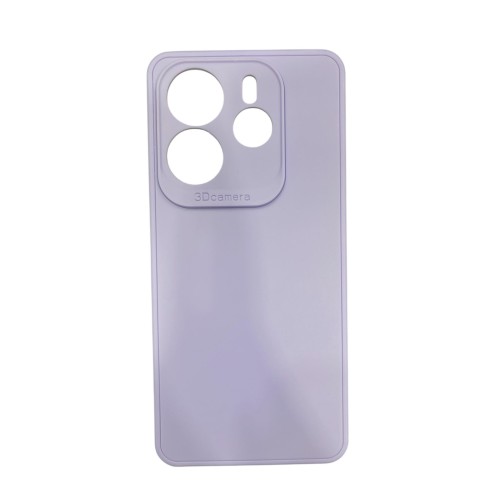  Back Cover Σιλικόνης Matte Λιλά Redmi Note 14 5G