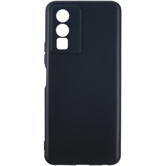 Back Cover Soft Touch Σιλικόνης Μαύρο (Vivo Y76) Back Cover Soft Touch Σιλικόνης Μαύρο (Vivo Y76)