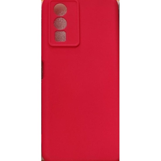 Back Cover Soft Touch Σιλικόνης Κόκκινο (Vivo Y76) Back Cover Soft Touch Σιλικόνης Κόκκινο (Vivo Y76)