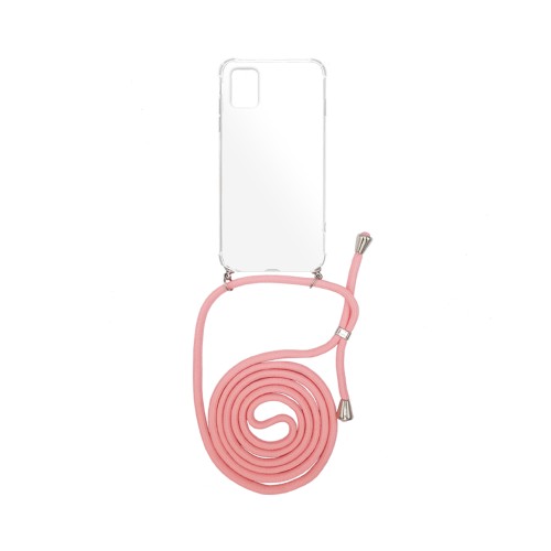 Back Cover Σιλικόνης με Λουράκι Ανθεκτική Ροζ Xiaomi Redmi Note 14S Back Cover Σιλικόνης με Λουράκι Ανθεκτική Ροζ Xiaomi Redmi Note 14S