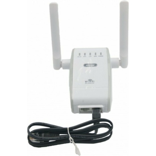 Ασύρματο WiFi Router/Repeater 300Mbps Andowl Q-A225 – Λευκό