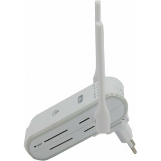 Ασύρματο WiFi Router/Repeater 300Mbps Andowl Q-A225 – Λευκό