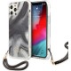 Guess case for iPhone 12 Pro Max 6,7" GUHCP12LKSMAGR grey hardcase Marble Collection (GSM111189)