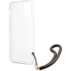 Guess case for iPhone 12 Pro Max 6,7" GUHCP12LKSMAGR grey hardcase Marble Collection (GSM111189)