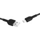 Hoco Φορτιστής με Θύρα USB-A και Καλώδιο USB-C 10.5W Μαύρος (N2 Vigour)