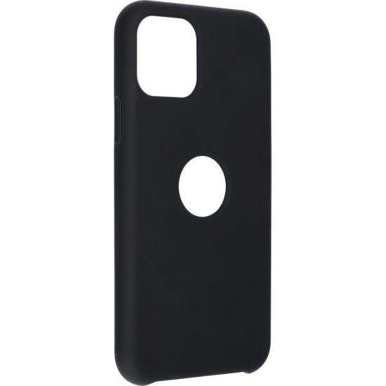 Logo Hole Back Cover Σιλικόνης Μαύρο (iPhone 14 Pro) Logo Hole Back Cover Σιλικόνης Μαύρο (iPhone 14 Pro)