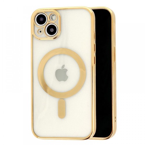 Electro Back Cover Σιλικόνης Χρυσό (Apple iPhone 14)