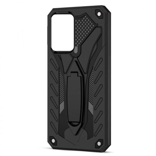 Θήκη Anti Fall for Samsung Galaxy A51 Armor Shockproof TPU με Kickstand - BLACK