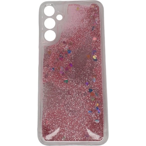 Θήκη Σιλικόνης Με Glitter Υγρό Back Cover, Ροζ (SAMSUNG A14) Θήκη Σιλικόνης Με Glitter Υγρό Back Cover, Ροζ (SAMSUNG A14)