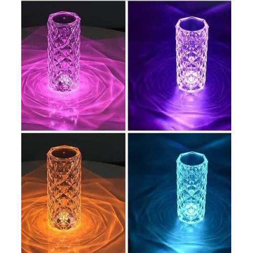 Επιτραπέζιο φωτιστικό Rose Diamond - Φωτιστικό αφής USB Charging Lamp Atmosphere Επιτραπέζιο φωτιστικό Rose Diamond - Φωτιστικό αφής USB Charging Lamp Atmosphere