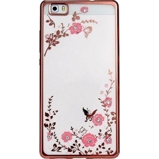 Forcell Diamond Garden Rose Gold (Huawei P8 Lite) Forcell Diamond Garden Rose Gold (Huawei P8 Lite)