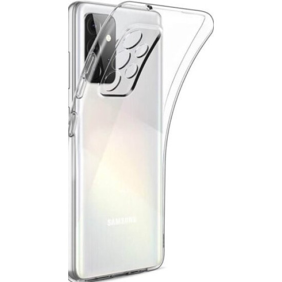 Back Cover Σιλικόνης Ανθεκτική Διάφανο (Samsung Galaxy A52 4G/5G)