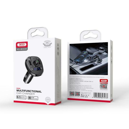 XO FM Transmitter Αυτοκινήτου BCC05 με Bluetooth