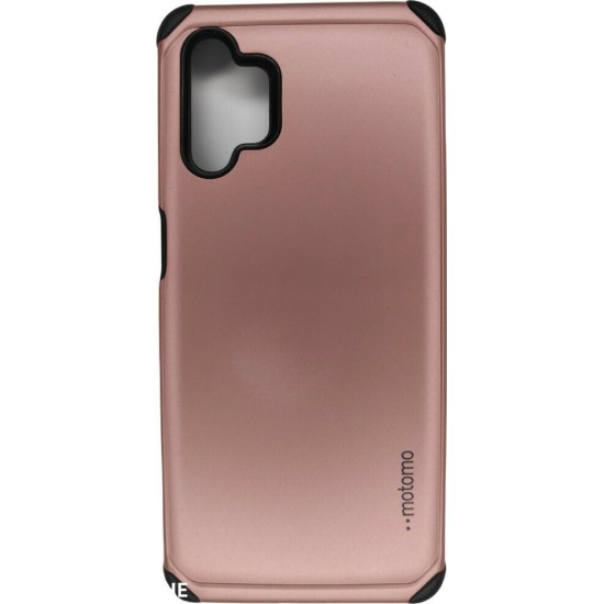 Motomo Back Cover Σιλικόνης Ροζ Χρυσο (Samsung Galaxy A32 4G)