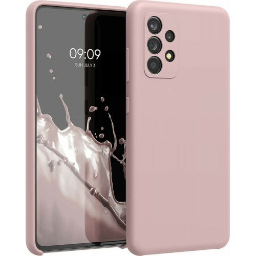 Back Cover Σιλικόνης Pink Matte ( Samsung Galaxy A52 4G/ A52 5G/ A52s)