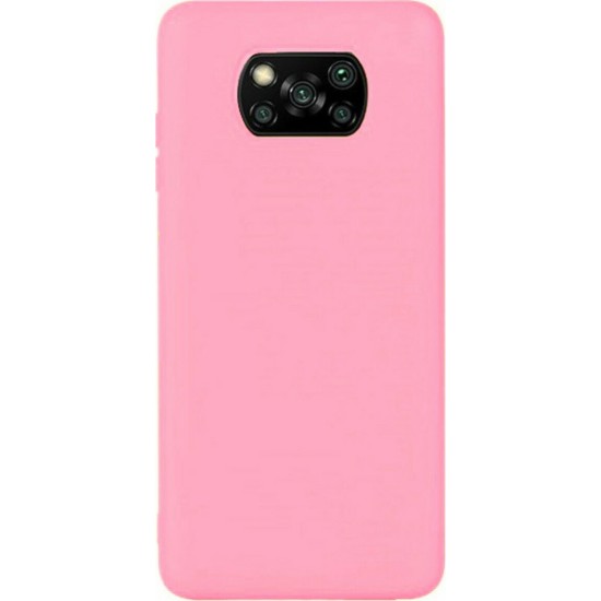 Xiaomi Poco X3 NFC TPU Silicone Back Cover Case Pink (oem)
