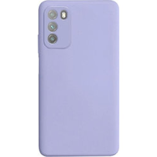 Xiaomi Poco M3 TPU Silicone Back Cover Case Μωβ (oem)