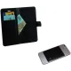  Book Δερματίνης με Λουράκι Μαύρο (Motorola Moto G86)