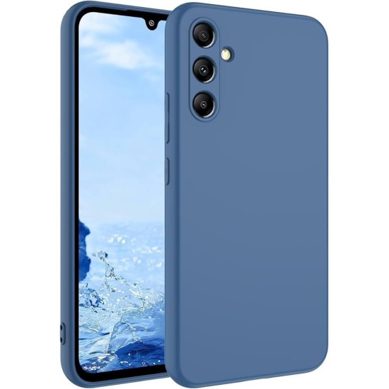 Back Cover  Soft Touch Σιλικόνης Μπλε (Redmi 15 4G)