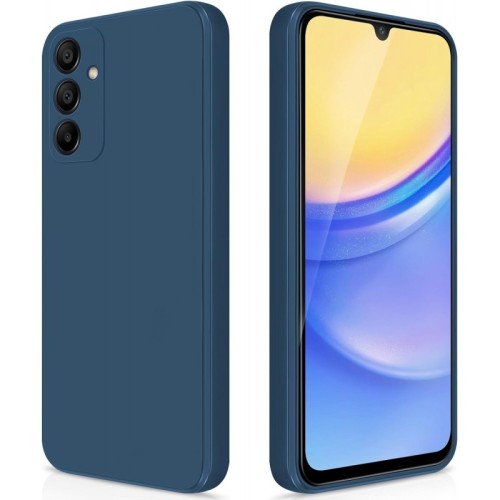 Back Cover  Soft Touch Σιλικόνης Μπλε (Redmi 15 4G)