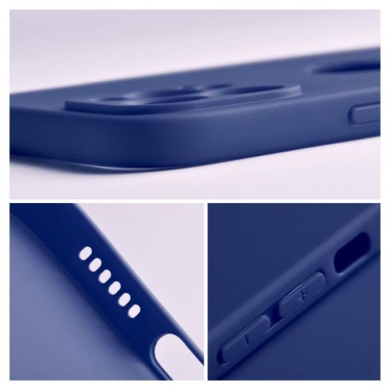 Back Cover  Soft Touch Σιλικόνης Μπλε (Redmi 15 4G)