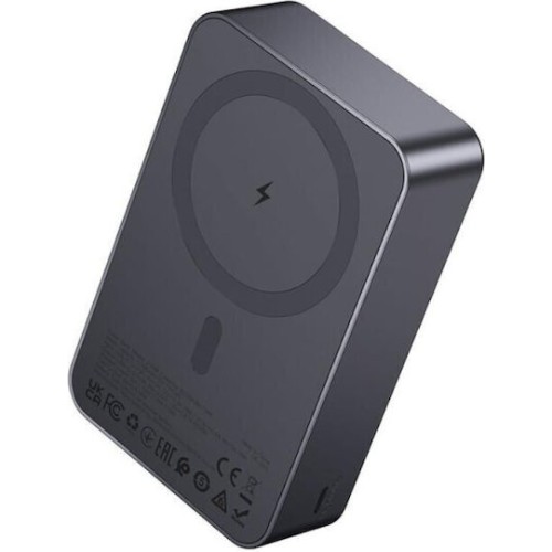 Hoco J160A MagSafe Power Bank 10000mAh 20W με Θύρα USB-C Power Delivery / Quick Charge 3.0 Γκρι