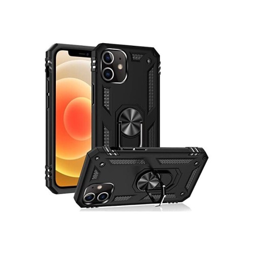 Θήκη Anti Fall for iPhone 11 back over magnetic holder ring Μαύρο Θήκη πλάτης Σιλικόνη & Σκληρό πλαστικό Θήκη Anti Fall for iPhone 11 back over magnetic holder ring Μαύρο Θήκη πλάτης Σιλικόνη & Σκληρό πλαστικό