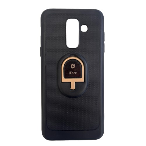 iFace Ring Back Cover Σιλικόνης Μαύρο (Samsung Galaxy A6 Plus 2018) iFace Ring Back Cover Σιλικόνης Μαύρο (Samsung Galaxy A6 Plus 2018)