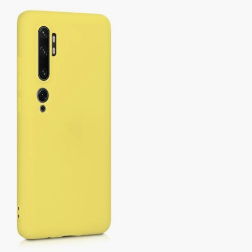Back Cover Σιλικόνης Για Xiaomi MI Note 10 / Note 10 Pro / Note 10 lite Κίτρινο Back Cover Σιλικόνης Για Xiaomi MI Note 10 / Note 10 Pro / Note 10 lite Κίτρινο