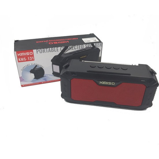 Kimiso KMS-131 Ηχείο Bluetooth 10W με Ραδιόφωνο Κόκκινο Kimiso KMS-131 Ηχείο Bluetooth 10W με Ραδιόφωνο Κόκκινο