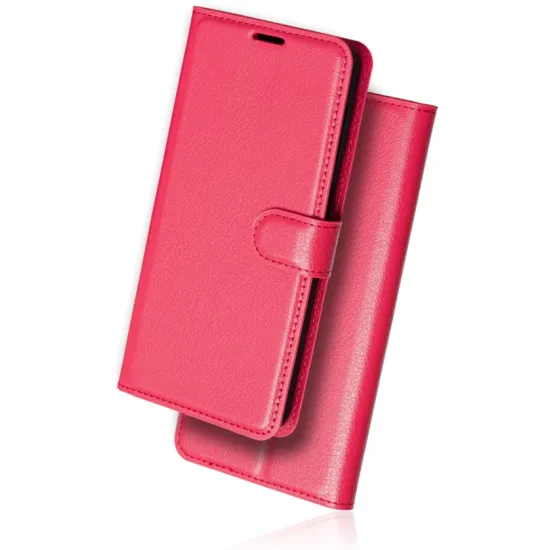 Book Case  Tpu Για Galaxy A17 σε Κόκκινο Flip Wallet Δερματίνη