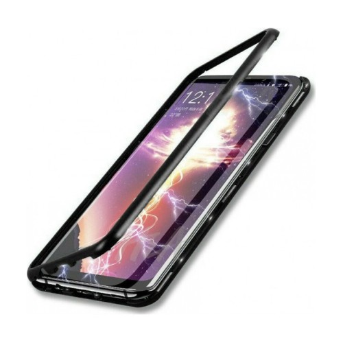 MAGNETIC METAL 360 FULL COVER ΓΚΡΙ (Redmi 7A)