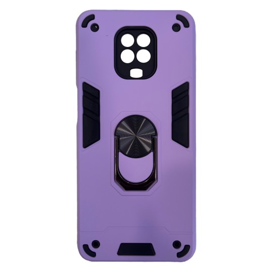 Redmi Note 9S / Note 9 Pro HYBRID SHOCKPROOF ARMOR CASE METAL ROTATING RING CAR MOUNT HOLDER ΛΙΛΑ (OEM)