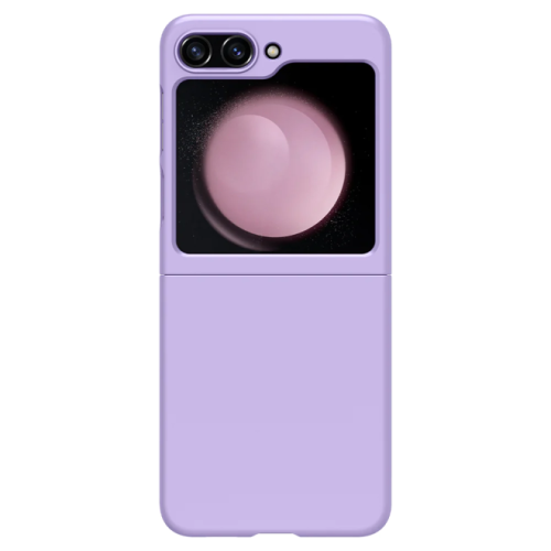 Back Cover για Samsung Galaxy Z Flip 6 Soft Touch 2mm Σιλικόνη Λιλά