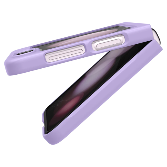 Back Cover για Samsung Galaxy Z Flip 6 Soft Touch 2mm Σιλικόνη Λιλά