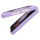 Back Cover για Samsung Galaxy Z Flip 6 Soft Touch 2mm Σιλικόνη Λιλά