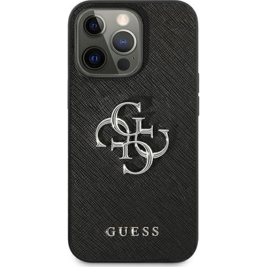 Guess Saffiano 4G Metal Logo Back Cover Πλαστικό Μαύρο GUHCP13XSA4GSBK (iPhone 13 Pro Max) Guess Saffiano 4G Metal Logo Back Cover Πλαστικό Μαύρο GUHCP13XSA4GSBK (iPhone 13 Pro Max)