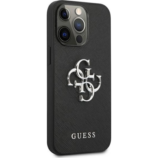 Guess Saffiano 4G Metal Logo Back Cover Πλαστικό Μαύρο GUHCP13XSA4GSBK (iPhone 13 Pro Max) Guess Saffiano 4G Metal Logo Back Cover Πλαστικό Μαύρο GUHCP13XSA4GSBK (iPhone 13 Pro Max)