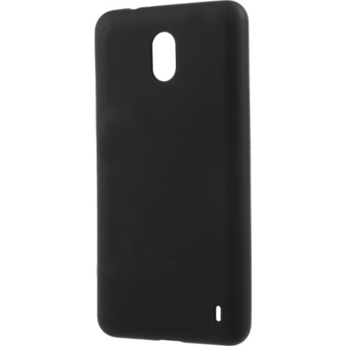 BACK COVER ΣΙΛΙΚΟΝΗΣ ΜΑΥΡΟ (NOKIA 2)