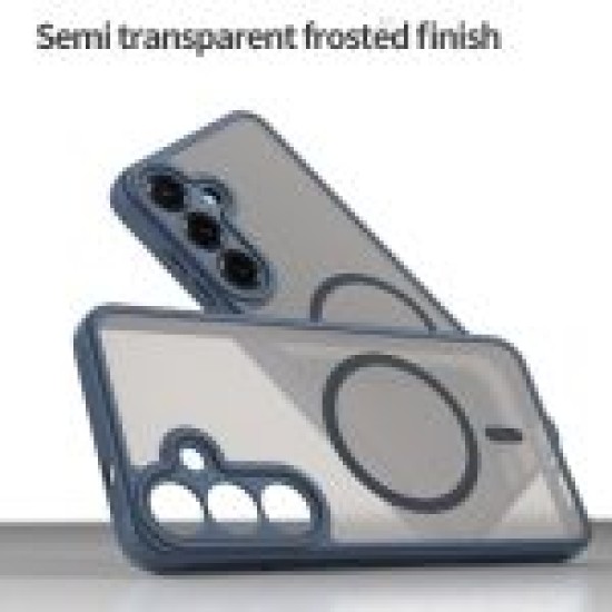 Tech-Protect MagSafe Back Cover Σιλικόνης Μπλε Πλαστικό Samsung A57+Δωρο Glass