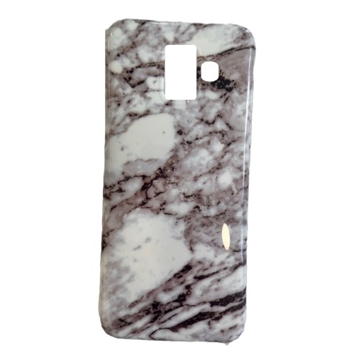 SAMSUNG GALAXY A6 2018 CASE ΘΗΚΗ ΣΙΛΙΚΟΝΗΣ MARBLE WHITE BACK COVER (OEM) SAMSUNG GALAXY A6 2018 CASE ΘΗΚΗ ΣΙΛΙΚΟΝΗΣ MARBLE WHITE BACK COVER (OEM)