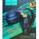 Hoco W30 Fun Move Ασύρματα/Ενσύρματα Over Ear Ακουστικά με 8 ώρες Λειτουργίας Μπλε