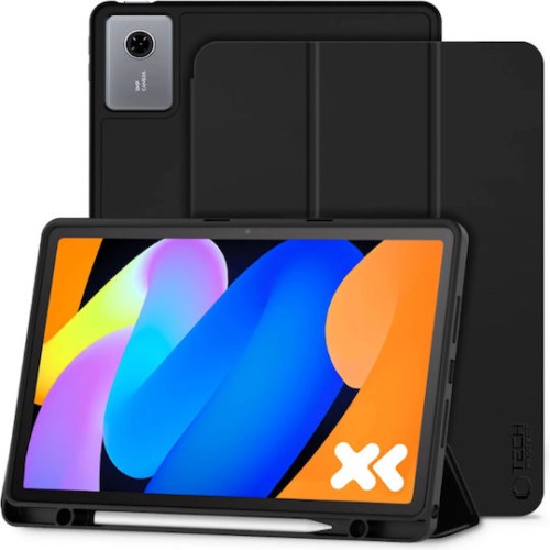 Tech-Protect SC Pen Flip Cover Μαύρη (Lenovo Idea Tab 11.0 TB-336)