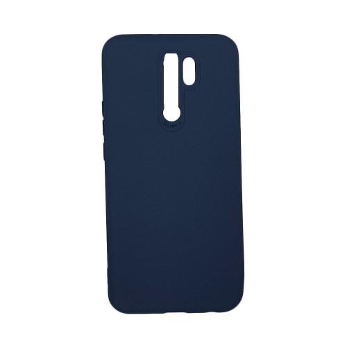  Back Cover Σιλικόνης Matte Μπλε για Redmi 9
