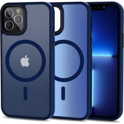 Θήκη Redmi 15C Max Matte Magnetic Series συμβατό με MagSafe φορτιστή, Πλάτη αντικραδασμική από Premium TPU Μπλε 
