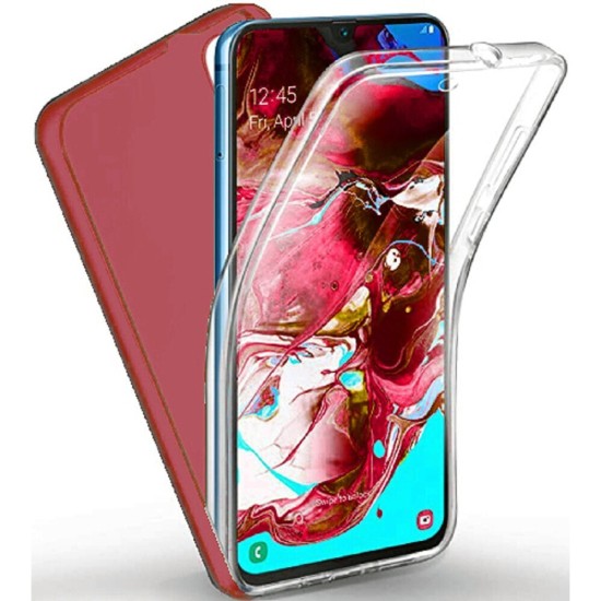 360 Full Cover Μπορντό (Galaxy A35)