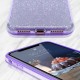 Glitter Back Cover Σιλικόνης Μωβ iPhone 17 Pro Max