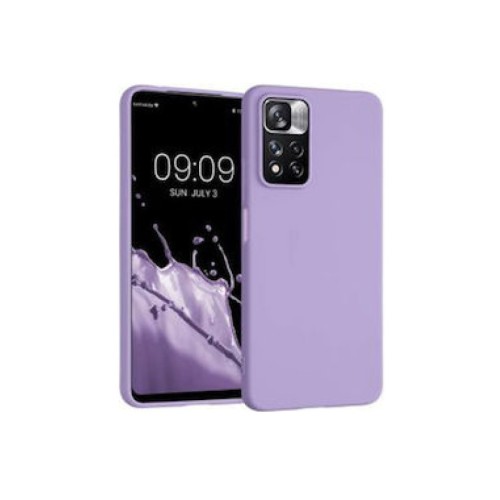 Oem Matt CaseTPU Cover Για Xiaomi Redmi Note 11 4G / 11s 4G Λιλα