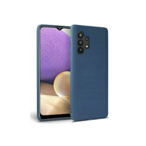  Oem Back Cover Silicone Soft Για Samsung Galaxy A13 4G Σκούρο Μπλε